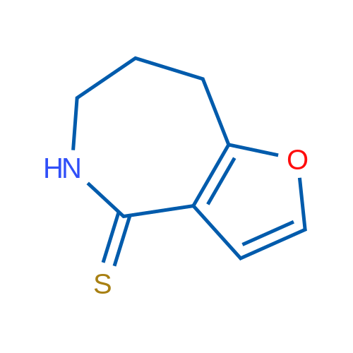 4H,5H,6H,7H,8H-Furo[3,2-c]azepine-4-thione 1g