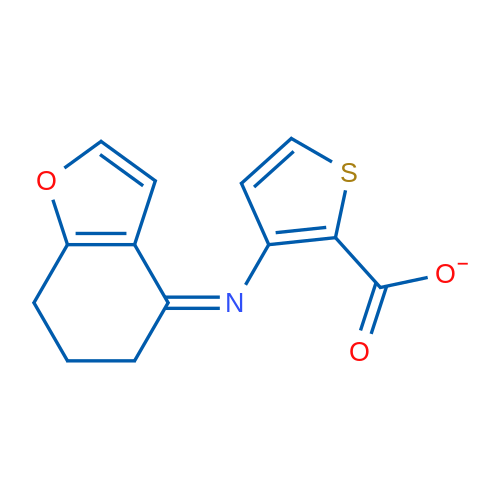 [(4Z)-4,5,6,7-Tetrahydro-1-benzofuran-4-ylidene]amino thiophene-2-carboxylate 1g
