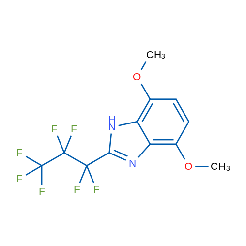 2-(1,1,2,2,3,3,3-Heptafluoropropyl)-4,7-dimethoxy-1H-1,3-benzodiazole 1g