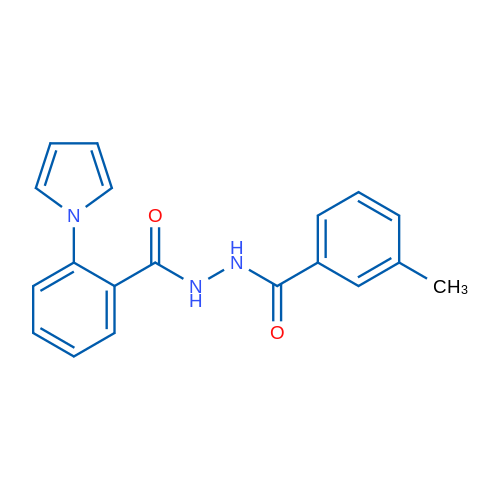 3-Methyl-N'-[2-(1H-pyrrol-1-yl)benzoyl]benzohydrazide 1g