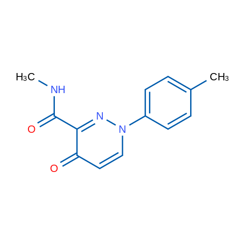 N-Methyl-1-(4-methylphenyl)-4-oxo-1,4-dihydropyridazine-3-carboxamide 1g