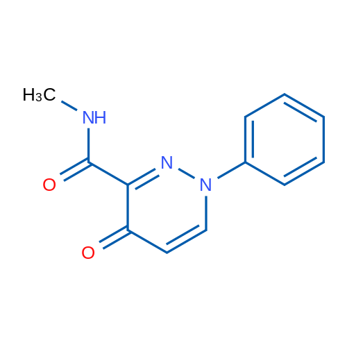 N-Methyl-4-oxo-1-phenyl-1,4-dihydropyridazine-3-carboxamide 1g