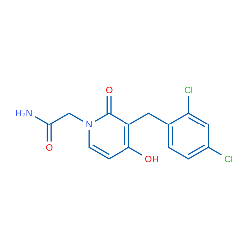 2-{3-[(2,4-dichlorophenyl)methyl]-4-hydroxy-2-oxo-1,2-dihydropyridin-1-yl}acetamide 1g