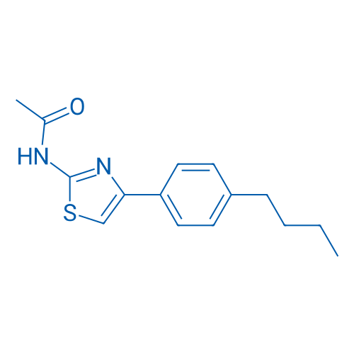 N-[4-(4-Butylphenyl)-1,3-thiazol-2-yl]acetamide 1g