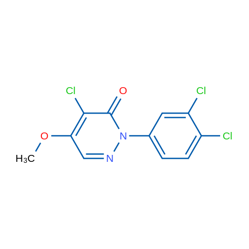 4-Chloro-2-(3,4-dichlorophenyl)-5-methoxy-2,3-dihydropyridazin-3-one 1g