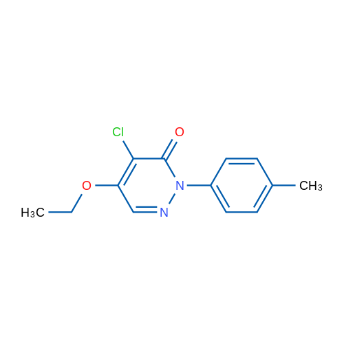 4-Chloro-5-ethoxy-2-(4-methylphenyl)-2,3-dihydropyridazin-3-one 1g