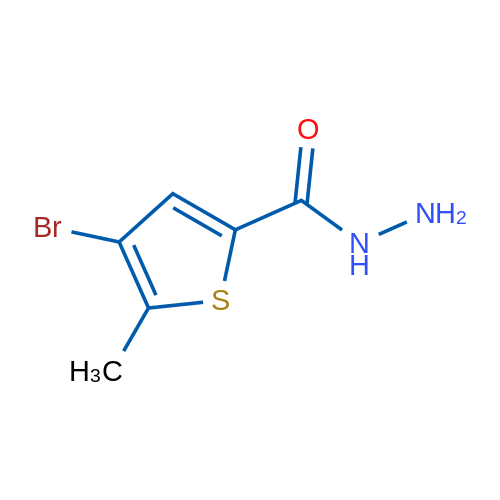 4-Bromo-5-methylthiophene-2-carbohydrazide 10g
