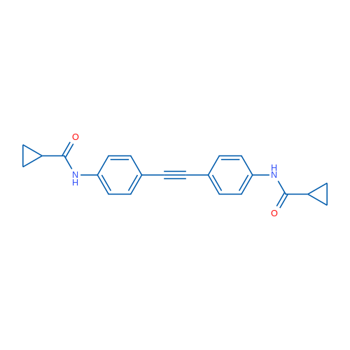 N-{4-[2-(4-cyclopropaneamidophenyl)ethynyl]phenyl}cyclopropanecarboxamide 1g
