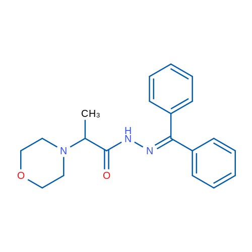 N'-(Diphenylmethylidene)-2-(morpholin-4-yl)propanehydrazide 1g