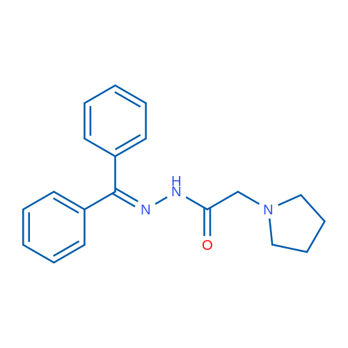 N'-(Diphenylmethylidene)-2-(pyrrolidin-1-yl)acetohydrazide 1g
