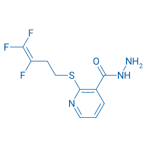 2-((3,4,4-Trifluorobut-3-en-1-yl)thio)nicotinohydrazide 1g