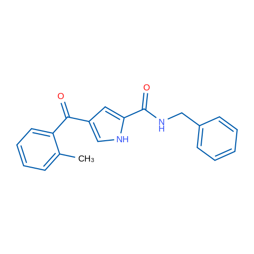 N-Benzyl-4-(2-methylbenzoyl)-1H-pyrrole-2-carboxamide 1g