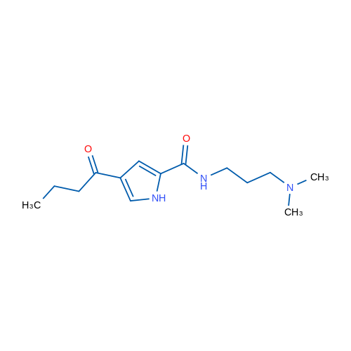 4-Butanoyl-N-[3-(dimethylamino)propyl]-1H-pyrrole-2-carboxamide 1g