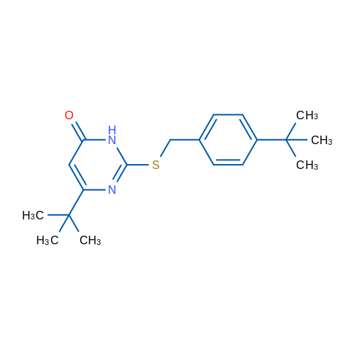 6-tert-Butyl-2-{[(4-tert-butylphenyl)methyl]sulfanyl}-3,4-dihydropyrimidin-4-one 1g