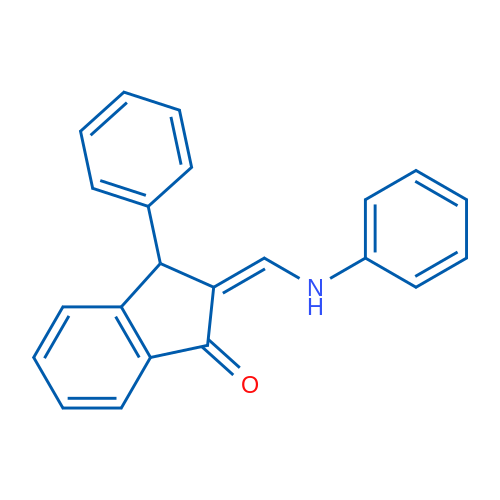 (2Z)-3-Phenyl-2-[(phenylamino)methylidene]-2,3-dihydro-1H-inden-1-one 1g