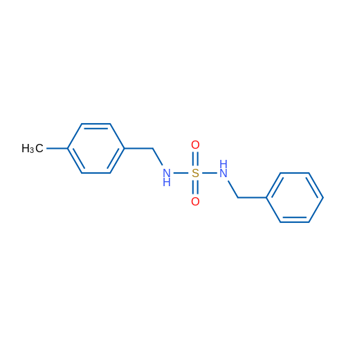 (Benzylsulfamoyl)[(4-methylphenyl)methyl]amine 1g