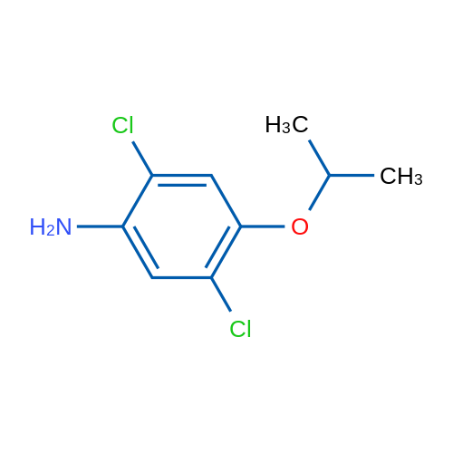 2,5-Dichloro-4-isopropoxyaniline 1g