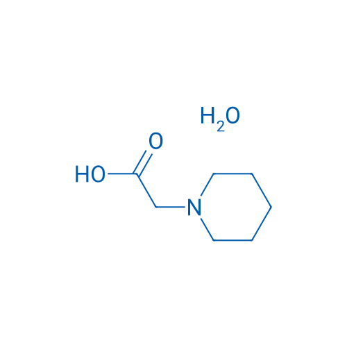 2-(Piperidin-1-yl)acetic acid hydrate 1g