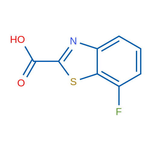 7-Fluorobenzo[d]thiazole-2-carboxylic acid 1g