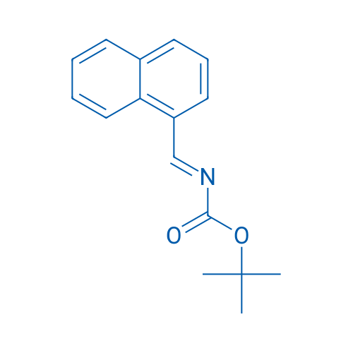 (E)-tert-Butyl (naphthalen-1-ylmethylene)carbamate 1g