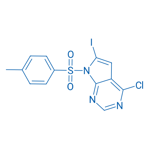 4-Chloro-6-iodo-7-tosyl-7H-pyrrolo[2,3-d]pyrimidine 250mg
