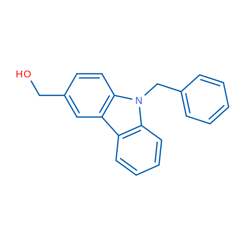 (9-Benzyl-9H-carbazol-3-yl)methanol 100mg