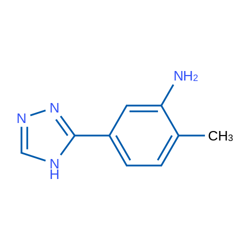 [2-Methyl-5-(4h-[1,2,4]triazol-3-yl)phenyl]amine 1g