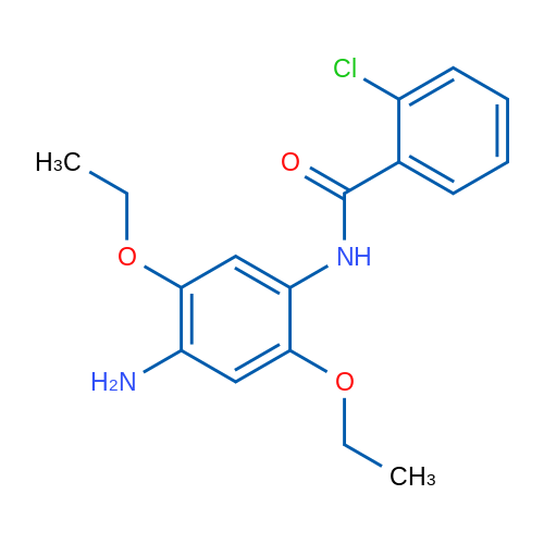 N-(4-Amino-2,5-diethoxyphenyl)-2-chlorobenzamide 1g