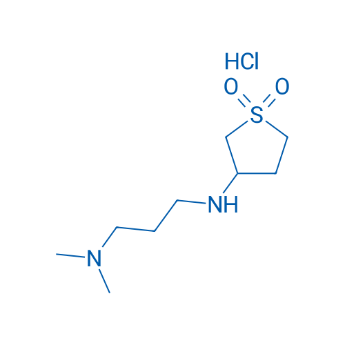 3-((3-(Dimethylamino)propyl)amino)tetrahydrothiophene 1,1-dioxide hydrochloride 1g