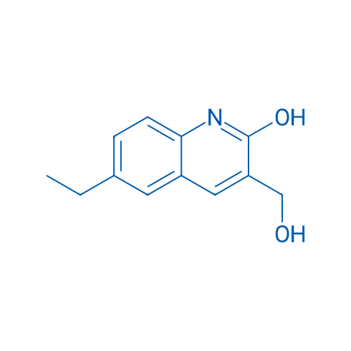 6-Ethyl-3-(hydroxymethyl)quinolin-2-ol 1g