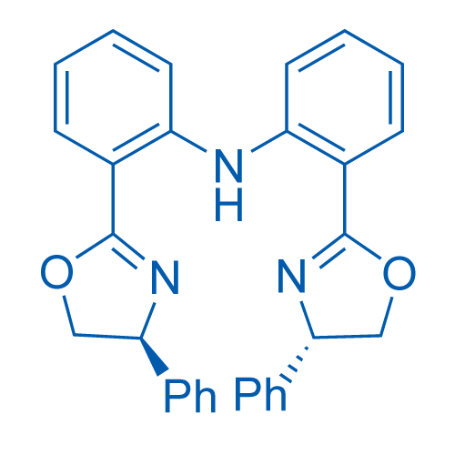 Bis(2-((S)-4-Phenyl-4,5-dihydrooxazol-2-yl)phenyl)amine 250mg