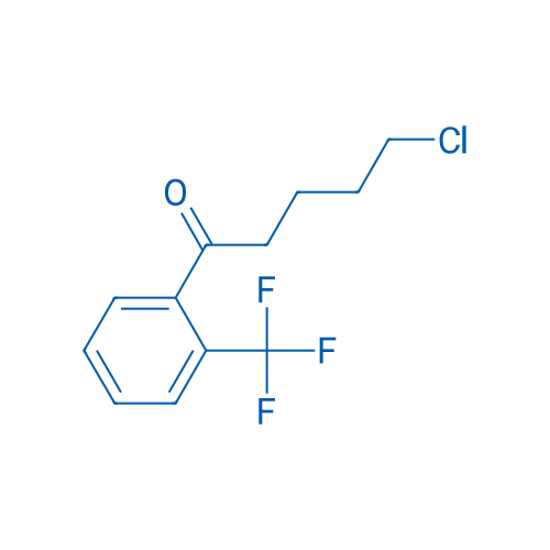 5-Chloro-1-oxo-1-(2-trifluoromethylphenyl)pentane 5g