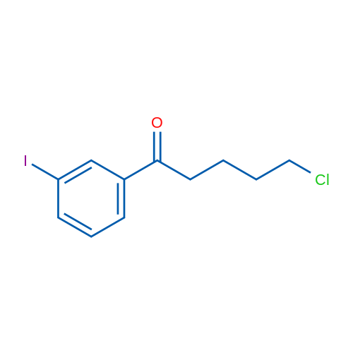5-Chloro-1-(3-iodophenyl)-1-oxopentane 1g