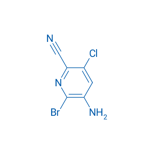5-Amino-6-bromo-3-chloropicolinonitrile 250mg