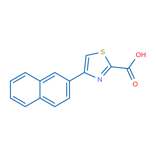 4-(Naphthalen-2-yl)thiazole-2-carboxylic acid 1g