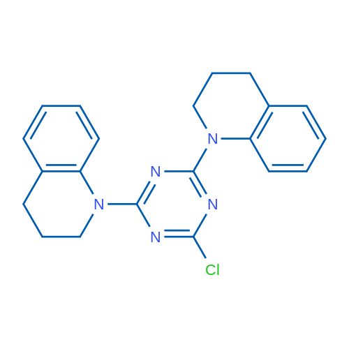 1,1'-(6-CHloro-1,3,5-triazine-2,4-diyl)bis-1,2,3,4-tetrahydroquinoline 1g