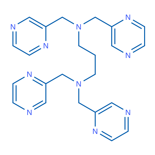 N1,N1,N3,N3-TEtrakis((pyrazin-2-yl)methyl)propane-1,3-diamine 250mg