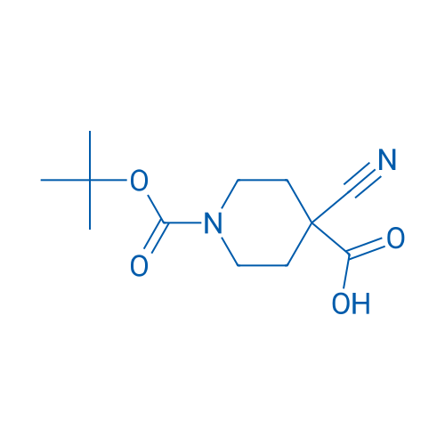 1-(tert-Butoxycarbonyl)-4-cyanopiperidine-4-carboxylic acid 1g