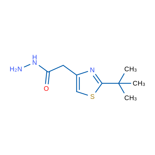 2-(2-(tert-Butyl)thiazol-4-yl)acetohydrazide 250mg