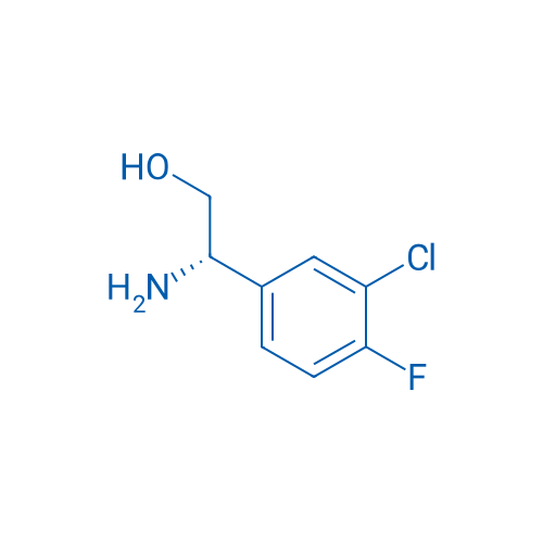 (S)-2-Amino-2-(3-chloro-4-fluorophenyl)ethanol 250mg