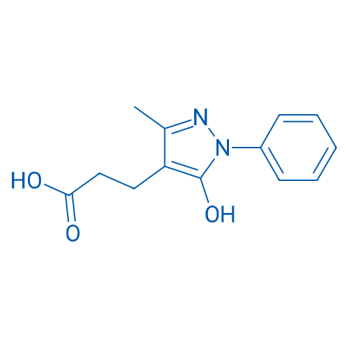 3-(5-Hydroxy-3-methyl-1-phenyl-1H-pyrazol-4-yl)propanoic acid 250mg