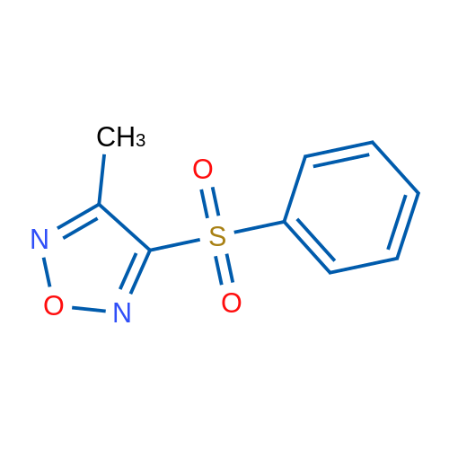 3-Methyl-4-(phenylsulfonyl)-1,2,5-oxadiazole 1g