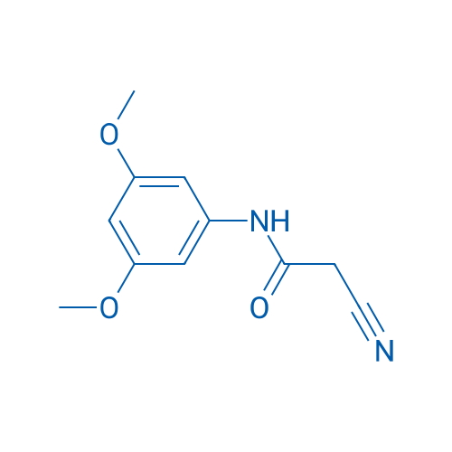 2-Cyano-N-(3,5-dimethoxyphenyl)acetamide 1g