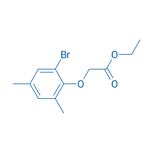 Ethyl 2-(2-bromo-4,6-dimethylphenoxy)acetate 1g