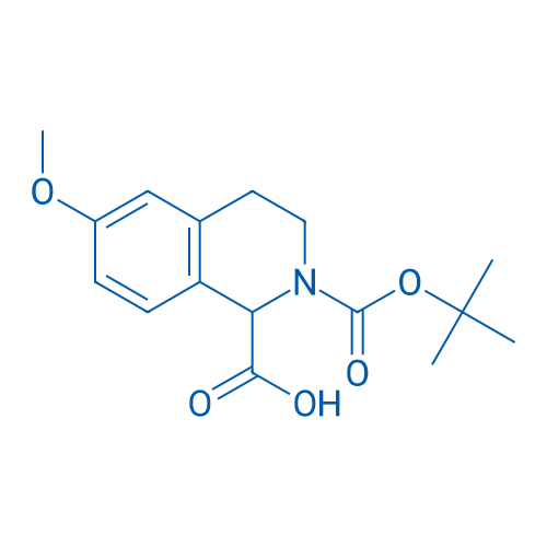 2-(tert-Butoxycarbonyl)-6-methoxy-1,2,3,4-tetrahydroisoquinoline-1-carboxylic acid 250mg