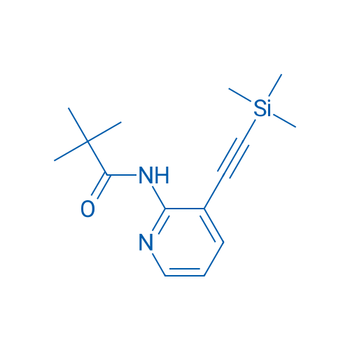 N-(3-((Trimethylsilyl)ethynyl)pyridin-2-yl)pivalamide 1g