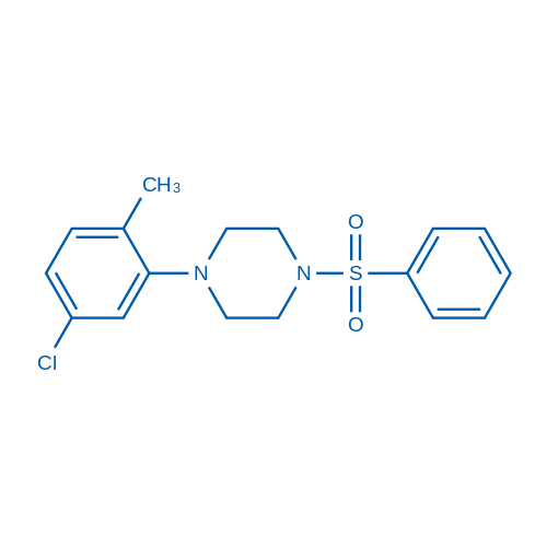 1-(5-Chloro-2-methylphenyl)-4-(phenylsulfonyl)piperazine 5mg