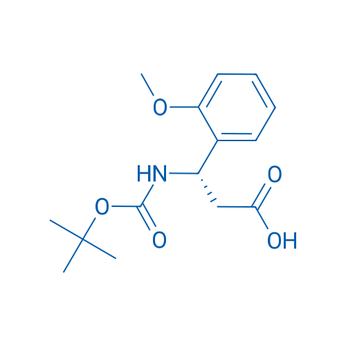 (S)-3-((tert-Butoxycarbonyl)amino)-3-(2-methoxyphenyl)propanoic acid 250mg