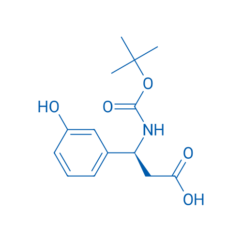 (S)-3-((tert-Butoxycarbonyl)amino)-3-(3-hydroxyphenyl)propanoic acid 5g