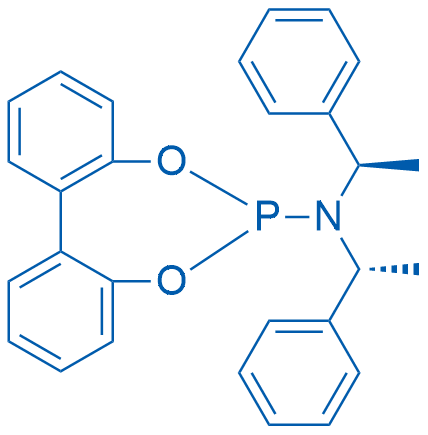 N,N-Bis[(1R)-(+)-phenylethyl]dibenzo[d,f][1,3,2]dioxaphosphepin-6-amine 250mg